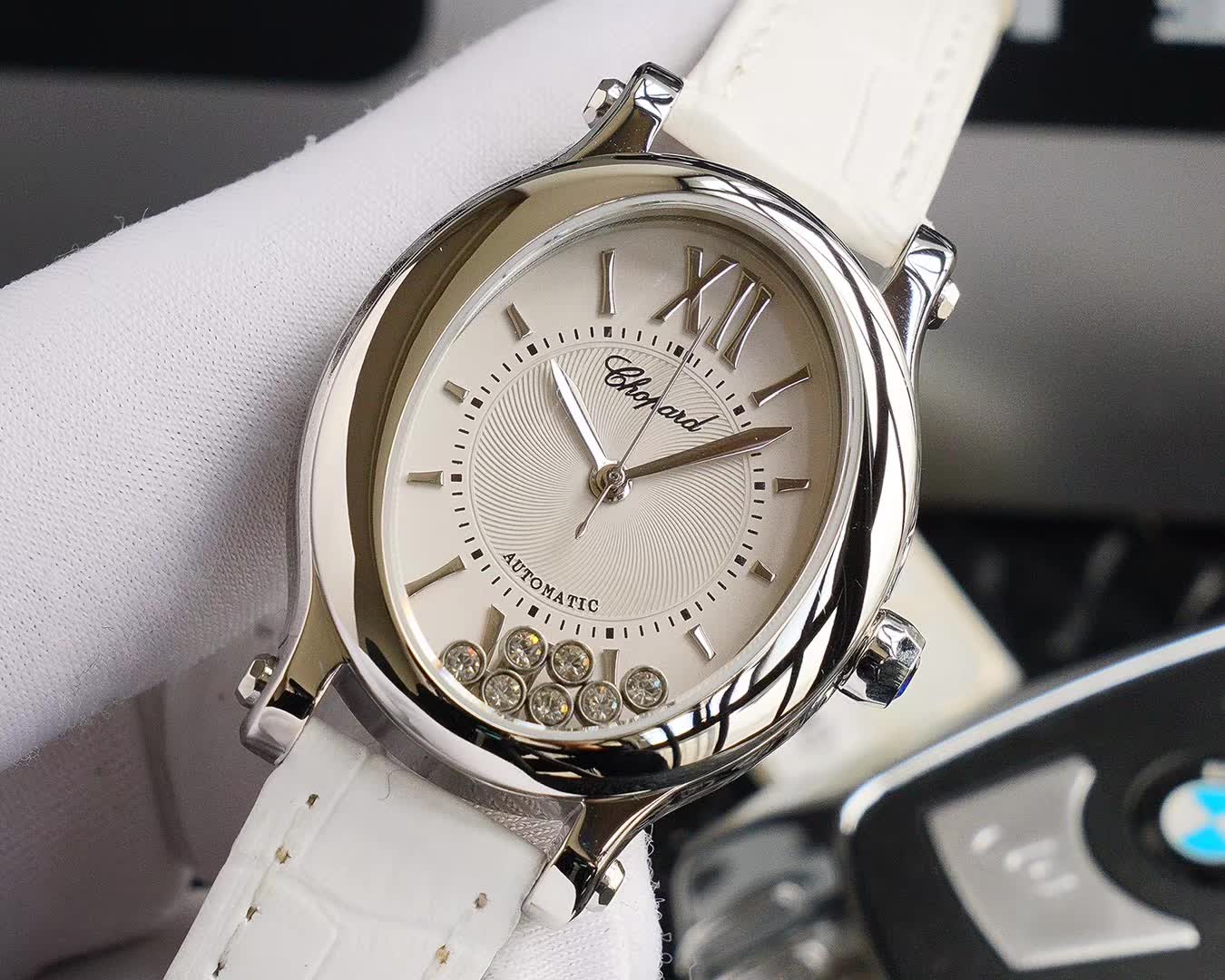 Chopard Happy Diamonds Women's Watch - Elliptical Mechanical 2892 New Model 6 2312345ecf2f860882b6fe99ed238646e3208075