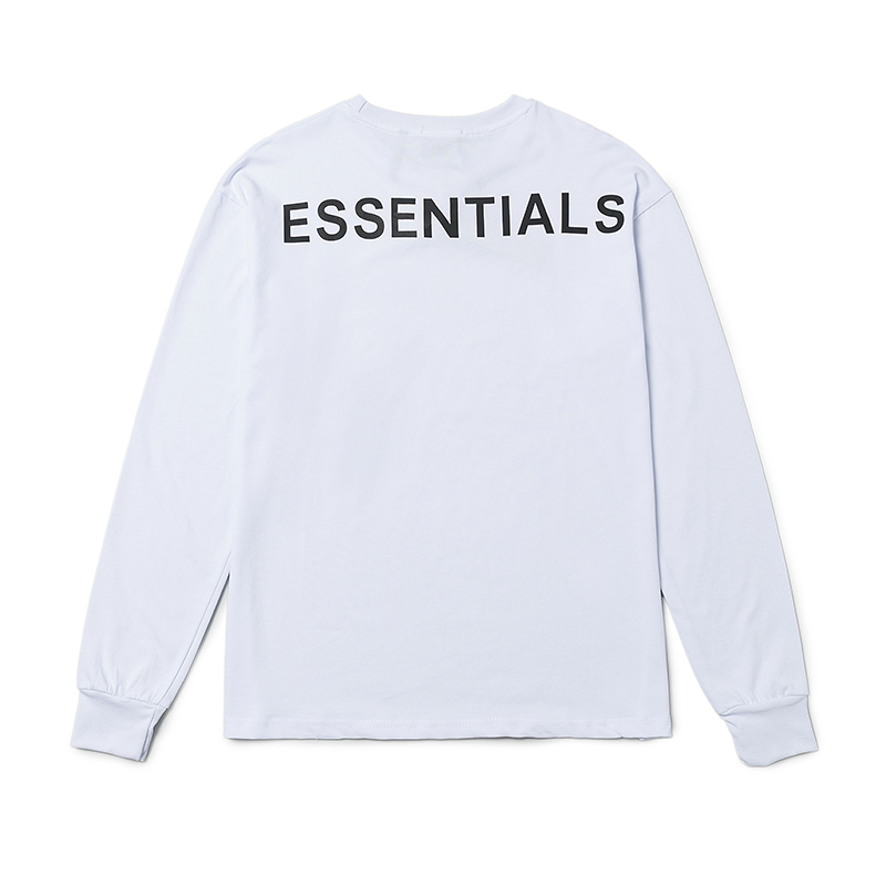 Fear of God Essentials Rewinding Lines T-Shirt in Black, White, and Grey (S-XL) - 图片 9