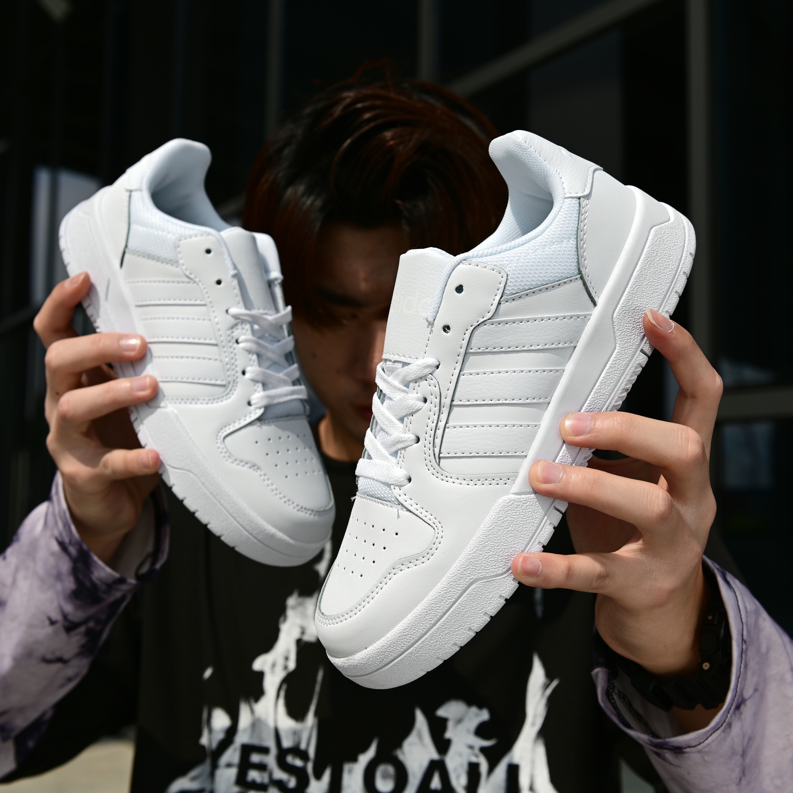120 阿迪达斯 Adidas ENTRAP NEO 2020春季鼠年纪念款情侣休闲鞋板鞋