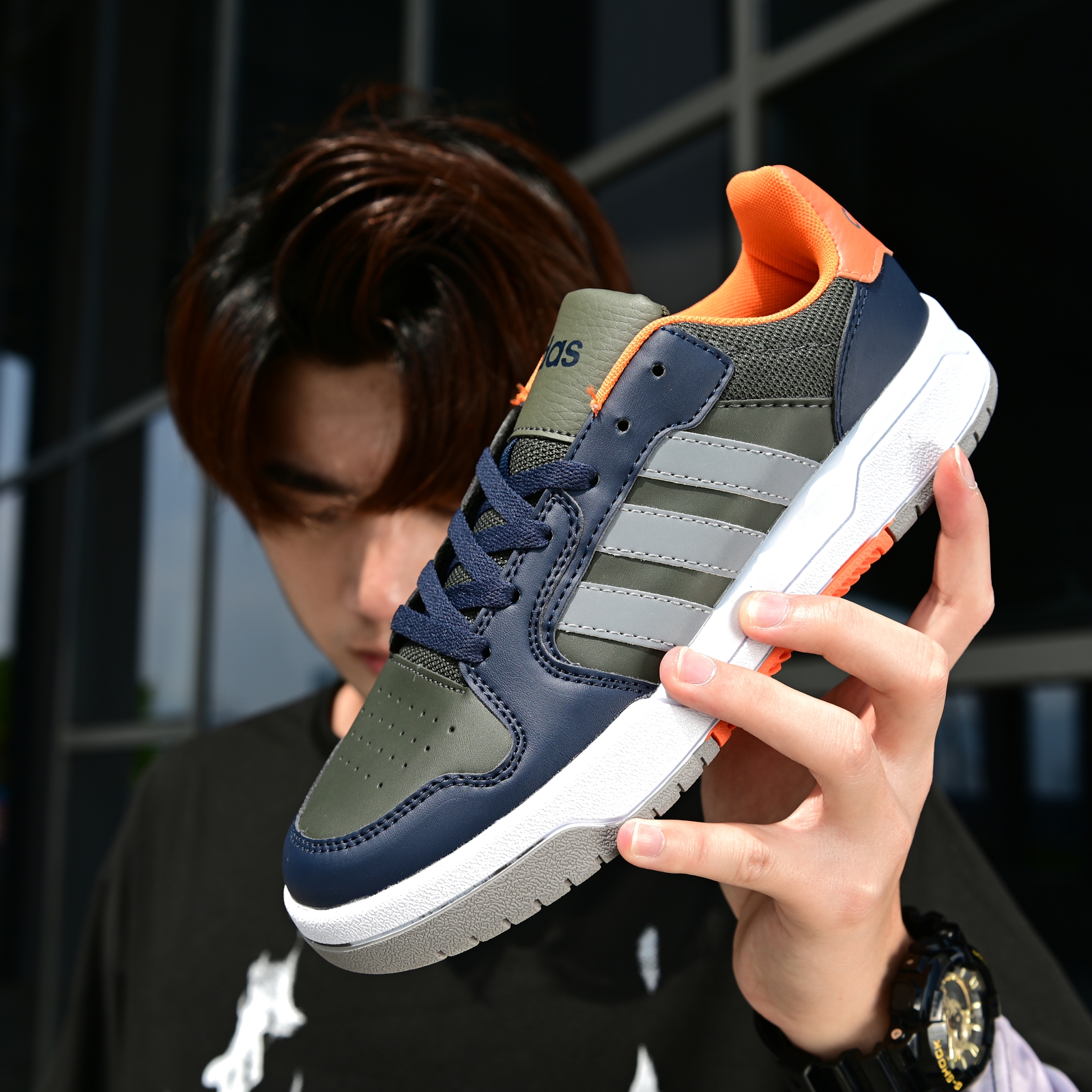 120 阿迪达斯 Adidas ENTRAP NEO 2020春季鼠年纪念款情侣休闲鞋板鞋