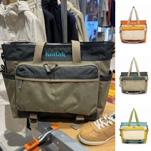 Kodak 2025 Tote Bag - Expandable, Water-Resistant, and Stylish for Travel 1 Kodak 2025 Tote Bag - Expandable, Water-Resistant, and Stylish for Travel