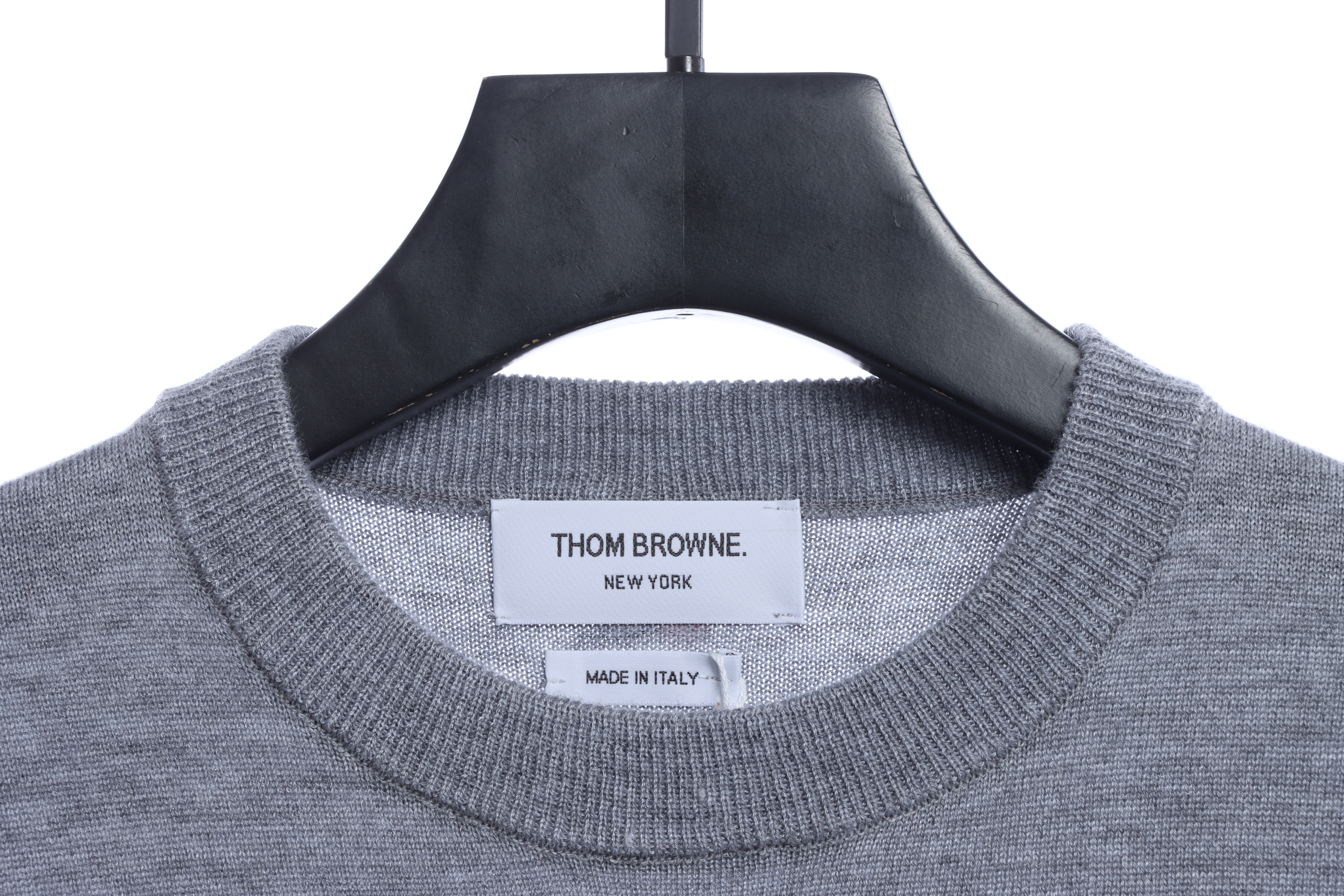 P350 THOM BROWNE 21FW 火柴人圆领毛衣