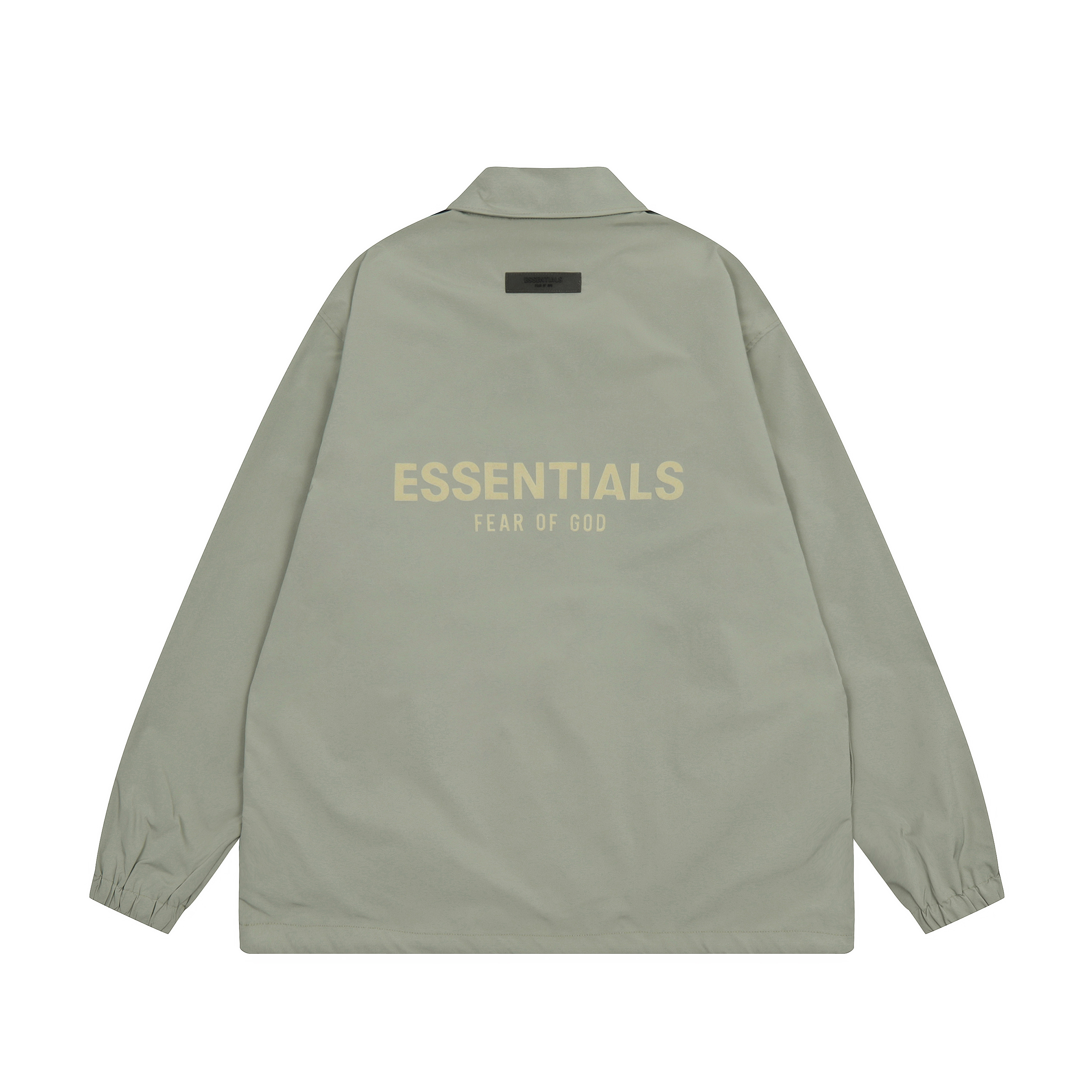 CY 8806#Fear Of for Men SS22 backline ESSENTIALS Masturbation, High Street Windsuit Coach jacket, Black S-XL - 图片 4