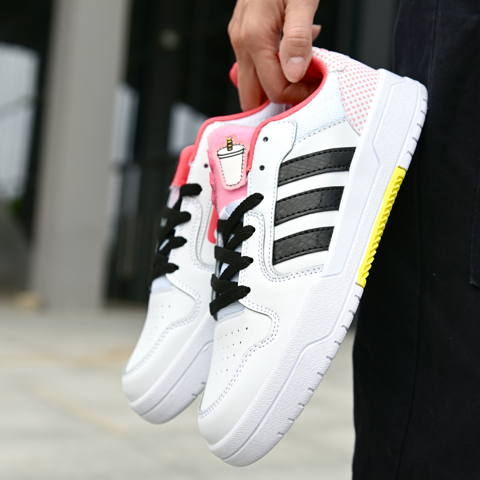 120 阿迪达斯 Adidas ENTRAP NEO 2020春季鼠年纪念款情侣休闲鞋板鞋