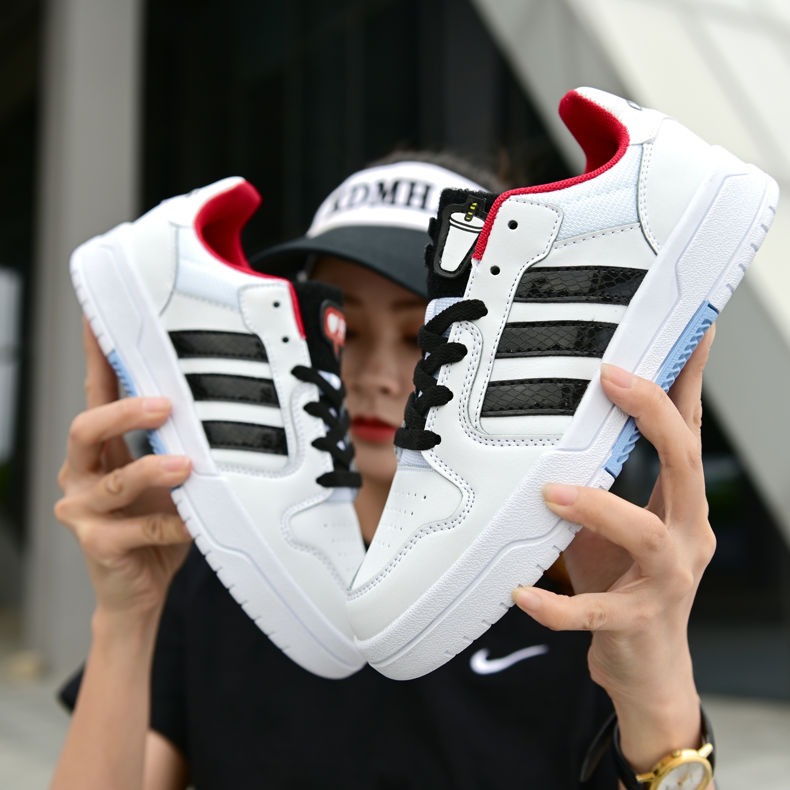 120 阿迪达斯 Adidas ENTRAP NEO 2020春季鼠年纪念款情侣休闲鞋板鞋