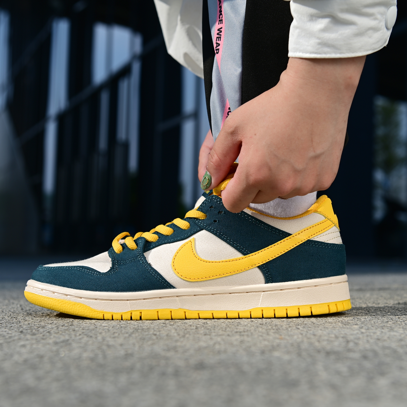 新款帆布 120 真标半码 Nike Dunk SB Low Tokyo 低帮限定休闲帆布板鞋