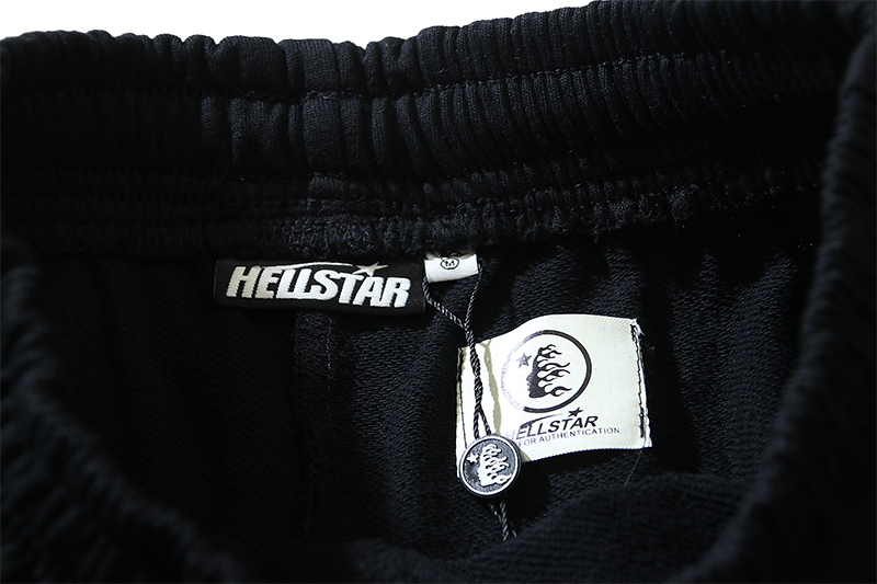 “X3 771# Hellstar Fabric: 380g Pure Black Tampons in S M L XL Codes” - 图片 5