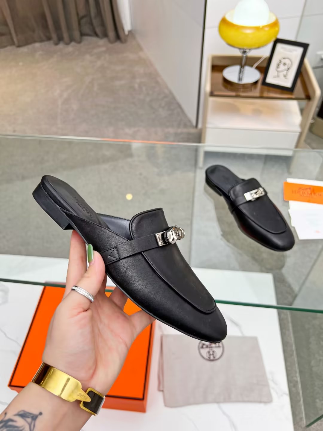 Suela de goma p200Suela de cuero más 40Hermes Hermes modelos clásicos genuino moldeado personalizado
