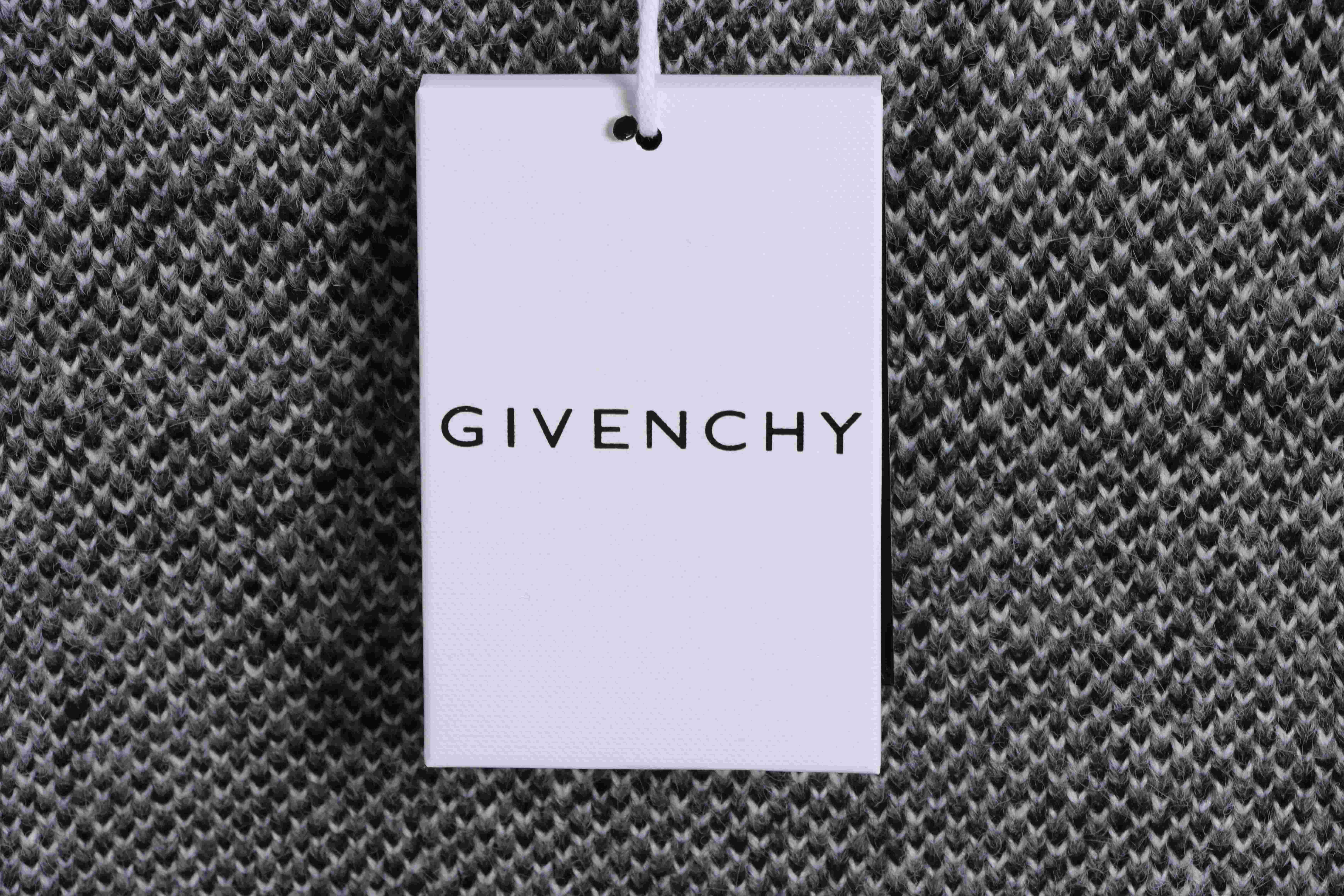 Givenchy 21FW 狗头马海毛圆领毛衣