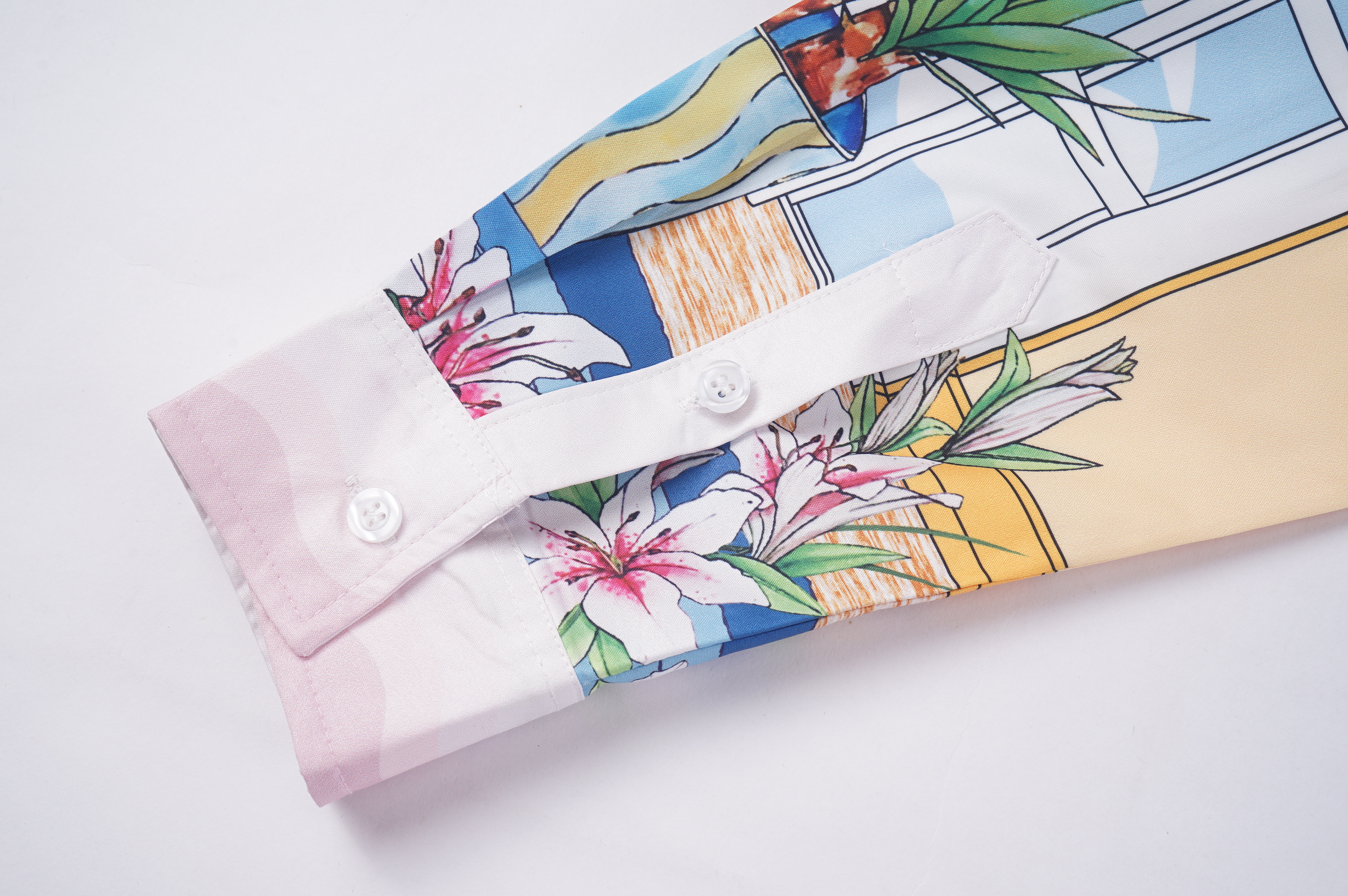 💰168 MING 9760 2024ss Casablanca sleeve shirt size: M L XL XXL XL XL - 图片 4