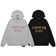 YEAH. CY 8110#ESSENTIALS FEAR OF GOD BLACK GREY S-XL