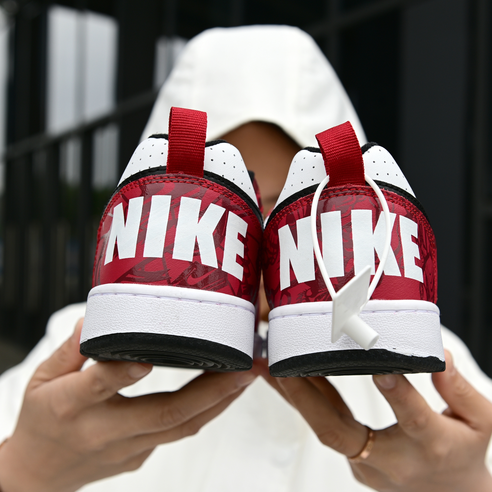 130 耐克/Nike Court Borougu Air Jordan 迪奥 Diro 联名款 1 乔1 乔丹一代 AJ1 情侣休闲可实战篮球鞋 CU2983