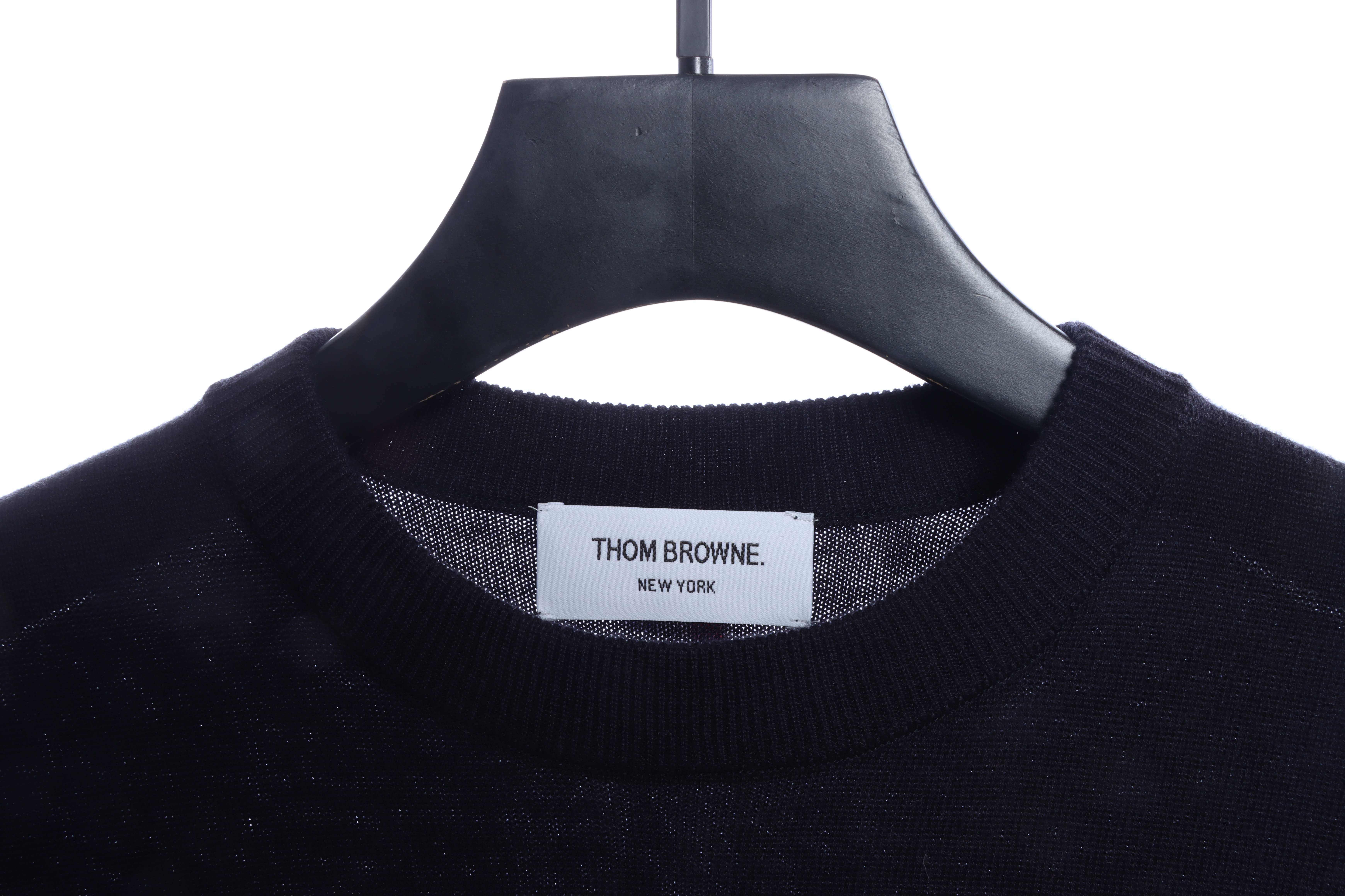 P350 THOM BROWNE 21FW 火柴人圆领毛衣