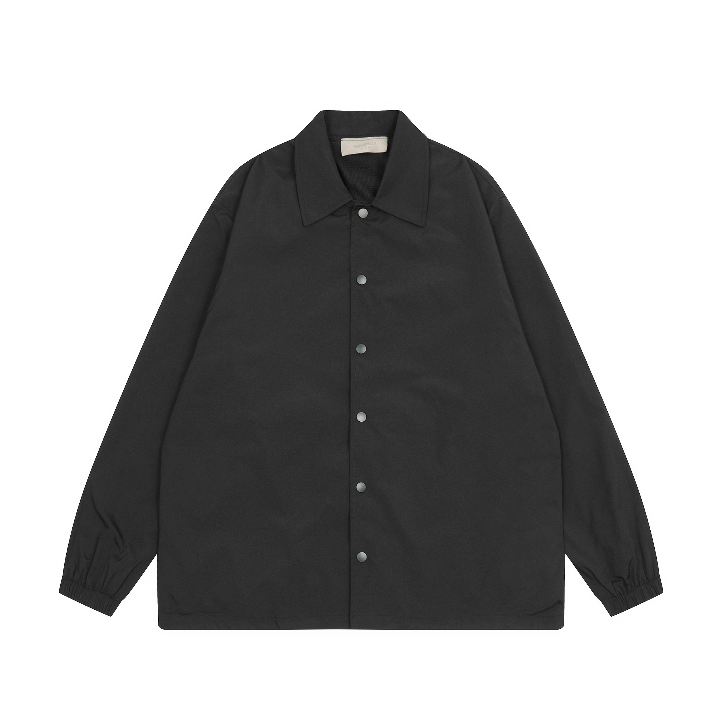 CY 8806#Fear Of for Men SS22 backline ESSENTIALS Masturbation, High Street Windsuit Coach jacket, Black S-XL - 图片 3