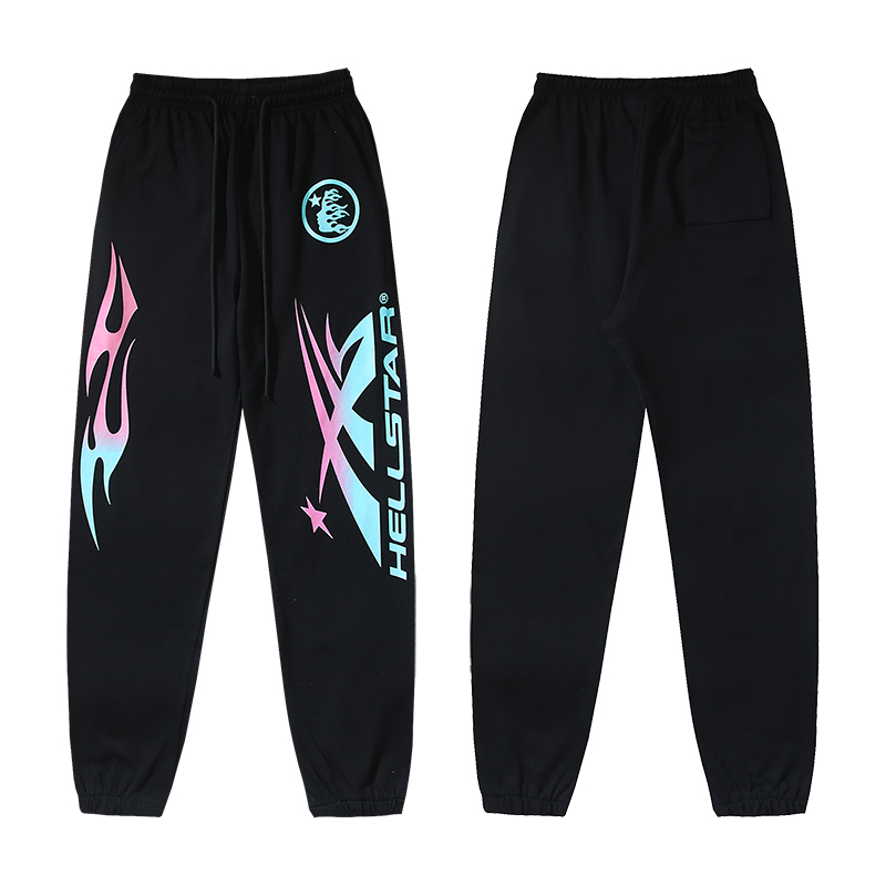 “X3 771# Hellstar Fabric: 380g Pure Black Tampons in S M L XL Codes” - 图片 4