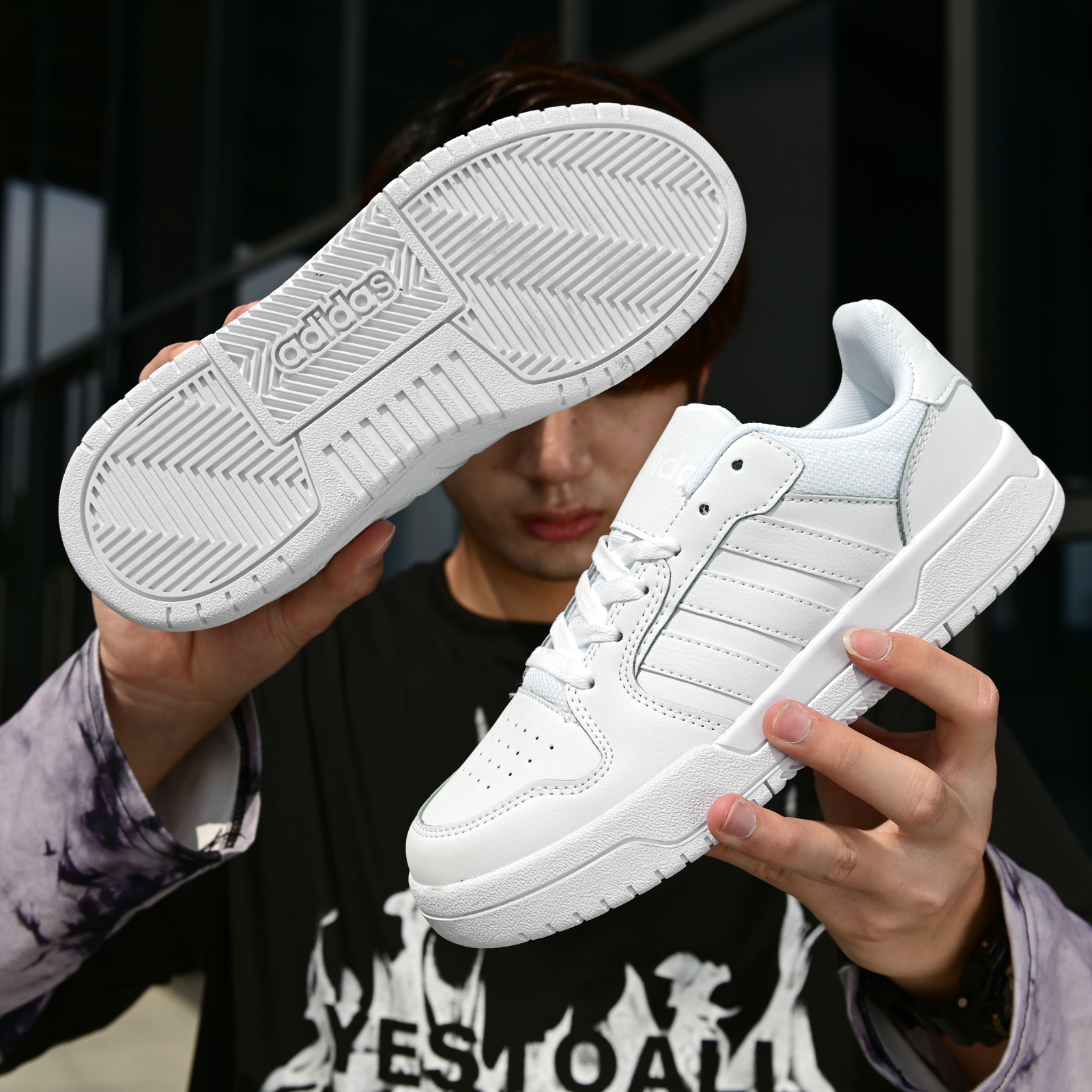 120 阿迪达斯 Adidas ENTRAP NEO 2020春季鼠年纪念款情侣休闲鞋板鞋
