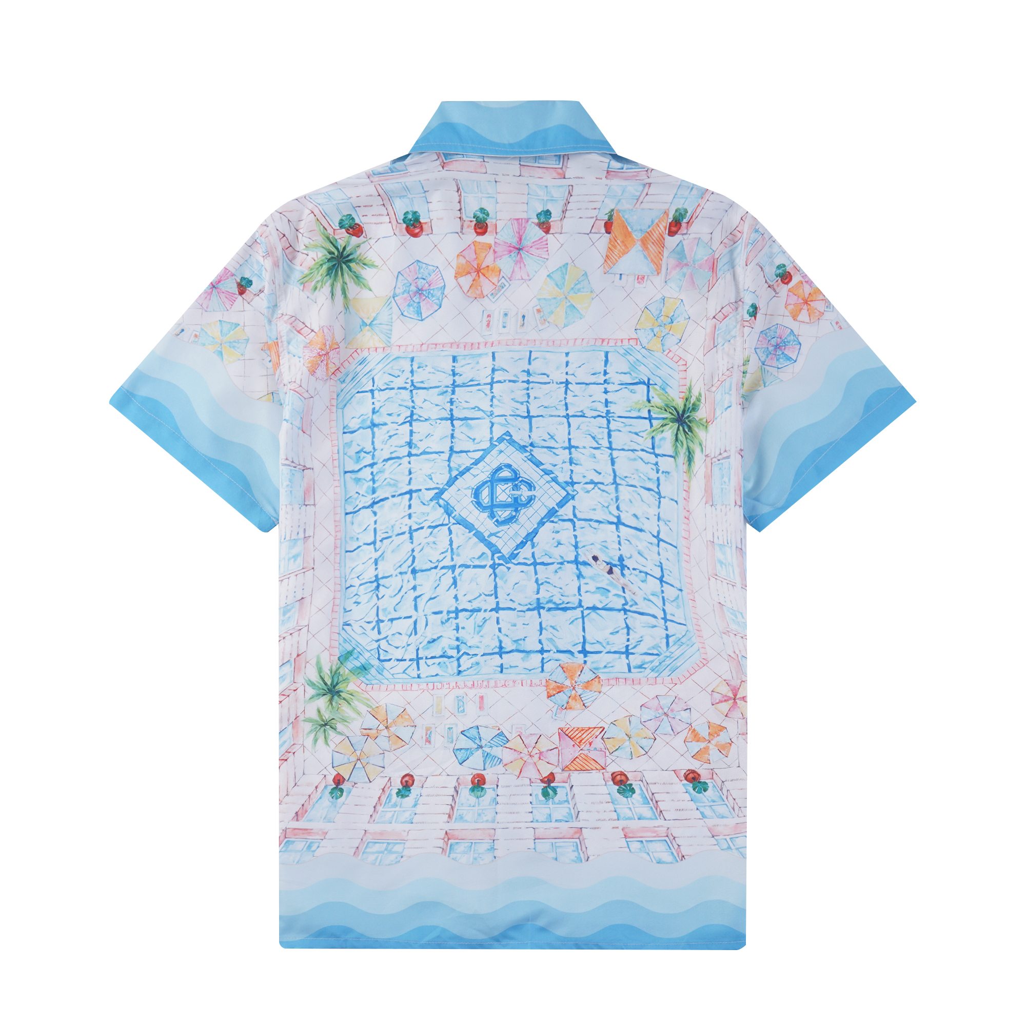 MING 9756 shirts MING762 shorts 2024ss Casablanca short sleeve shirt suit Size: M L XL XXL XL - 图片 3