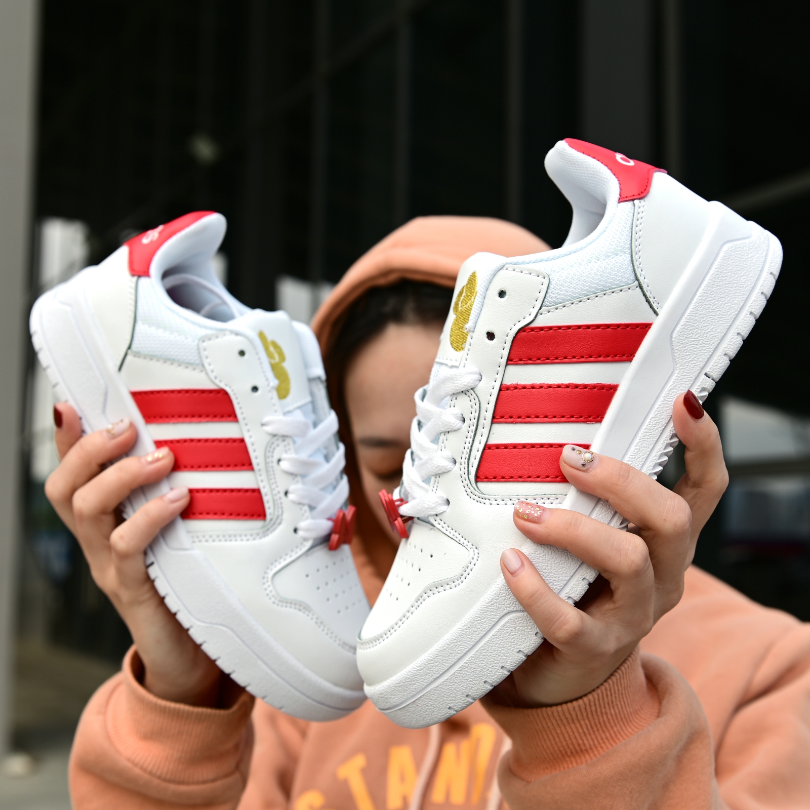 120 阿迪达斯 Adidas ENTRAP NEO 2020春季鼠年纪念款情侣休闲鞋板鞋