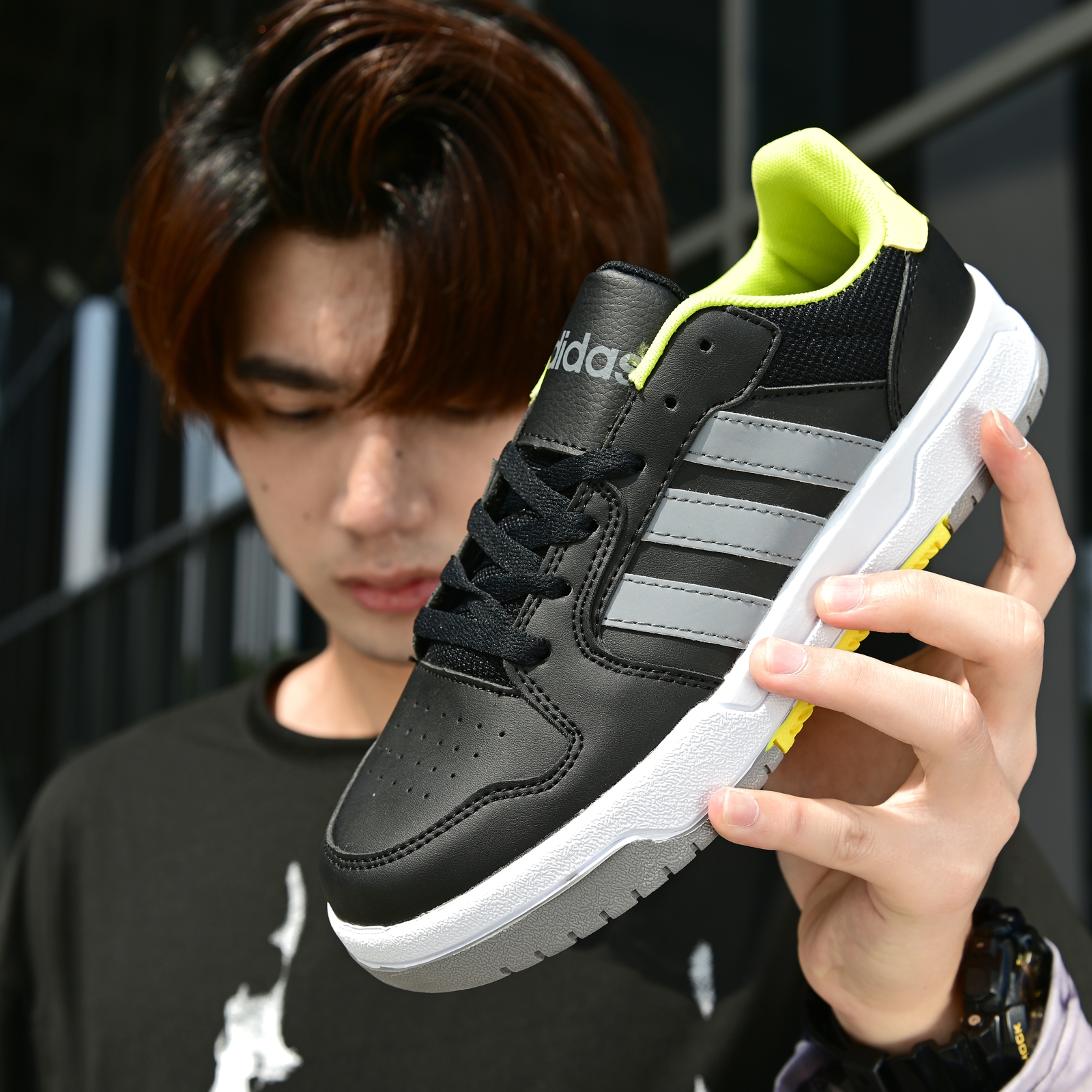 120 阿迪达斯 Adidas ENTRAP NEO 2020春季鼠年纪念款情侣休闲鞋板鞋