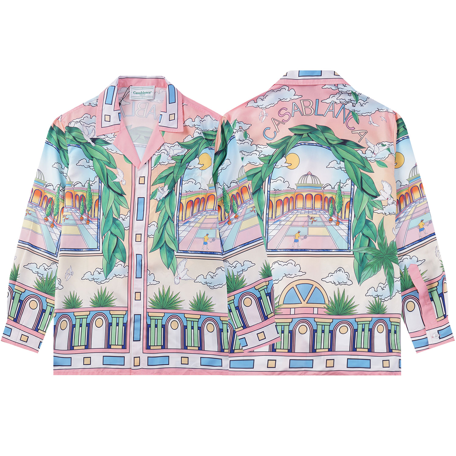 MING 9759 2024ss Casablanca long sleeve shirt Size: M L XL XXL XL