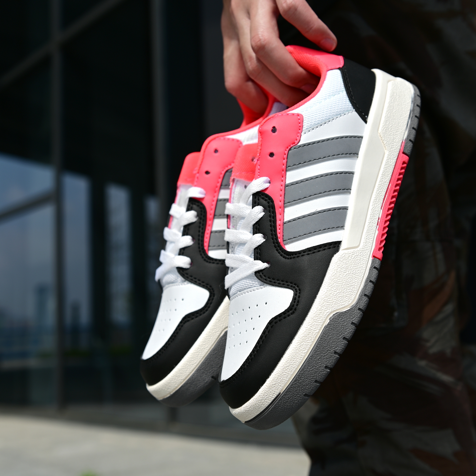 120 阿迪达斯 Adidas ENTRAP NEO 2020春季鼠年纪念款情侣休闲鞋板鞋