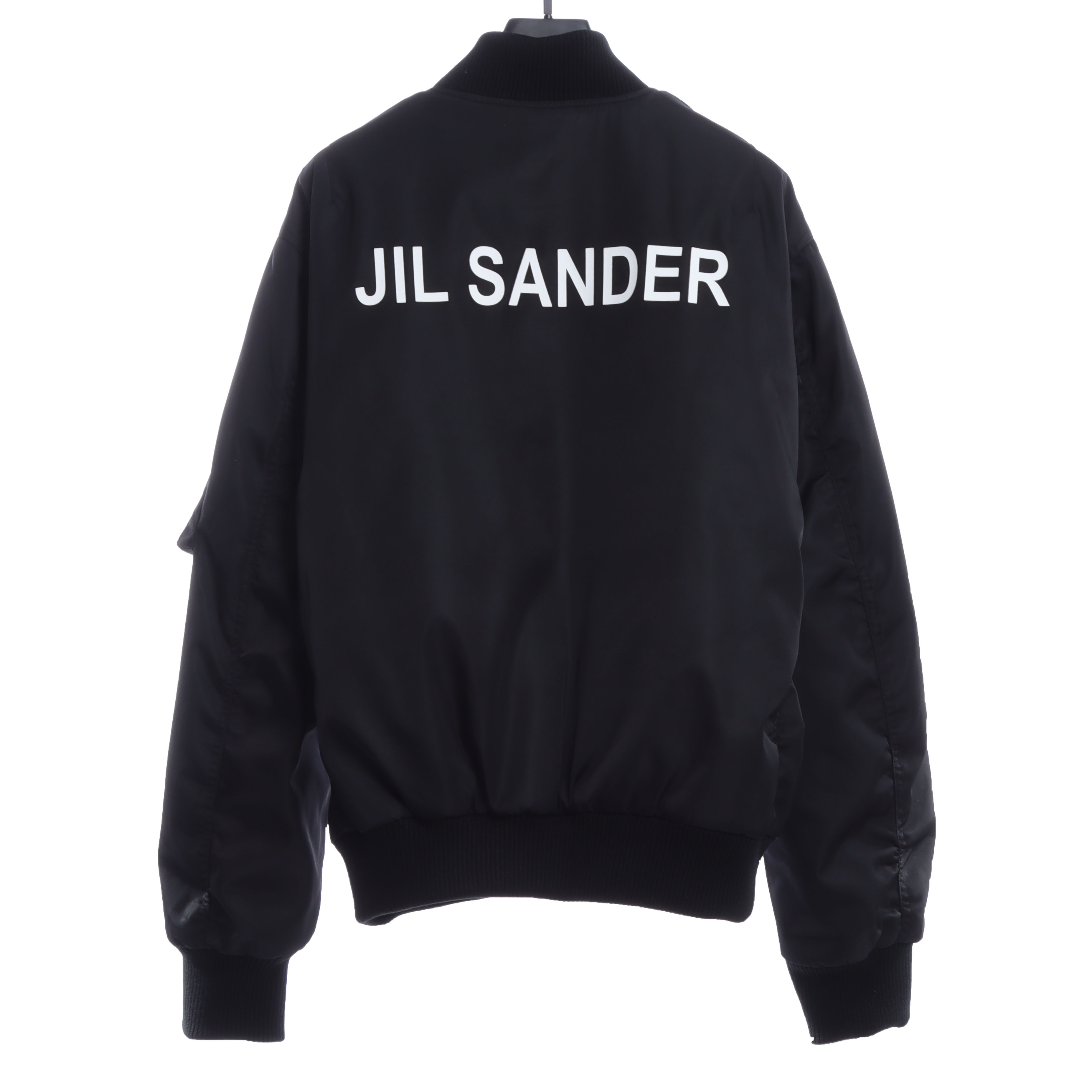 JIL SANDER 22FW 飞行员夹棉外套 黑色