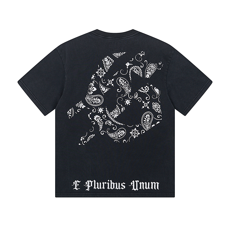 “Godspeed Rock Street Retro Cotton Short Sleeves in Water Washing Black” - 图片 3