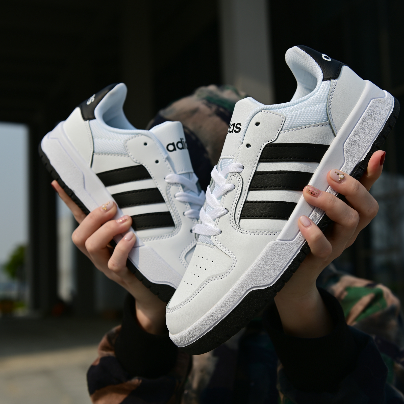 120 阿迪达斯 Adidas ENTRAP NEO 2020春季鼠年纪念款情侣休闲鞋板鞋