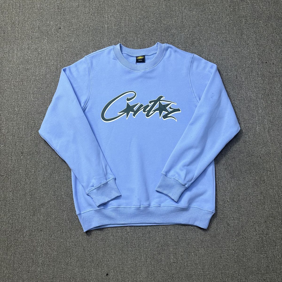 💰204 WMN 6229# Corteiz Green Letter Basic Money Circle Guard Black, day, gray, sky blues m l xl - 图片 5