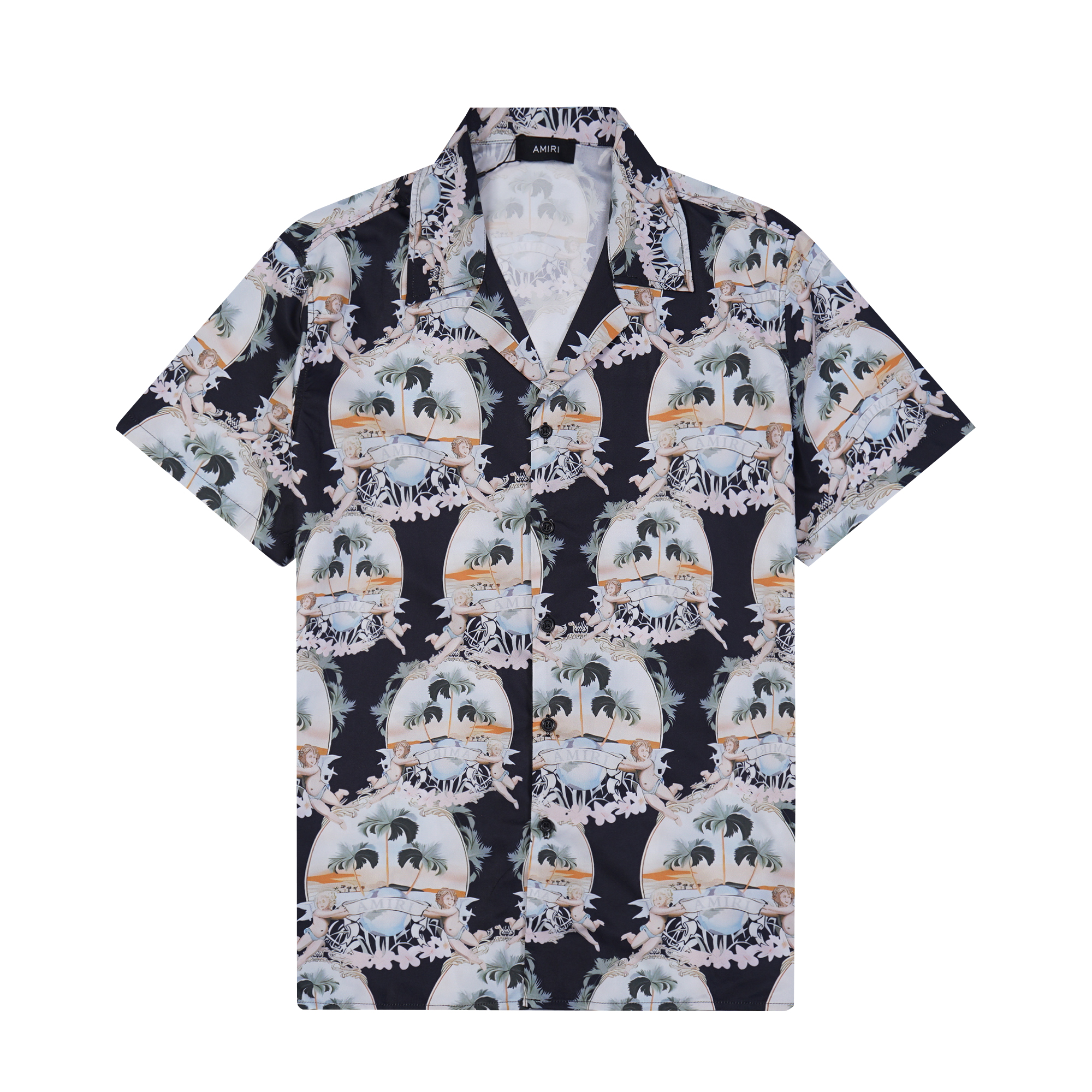 MING 9730 SHIRT MING 747 SHORTS 2024 AMILI SHORT-SLEEVE SUIT SIZE: M L XL XXL XL - 图片 2