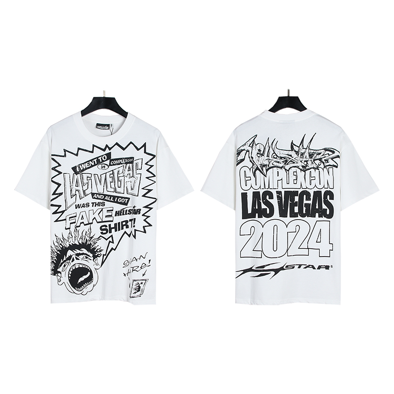 “Premium Hellstar Cotton-free T-shirts in Various Sizes and Colors” - 图片 3