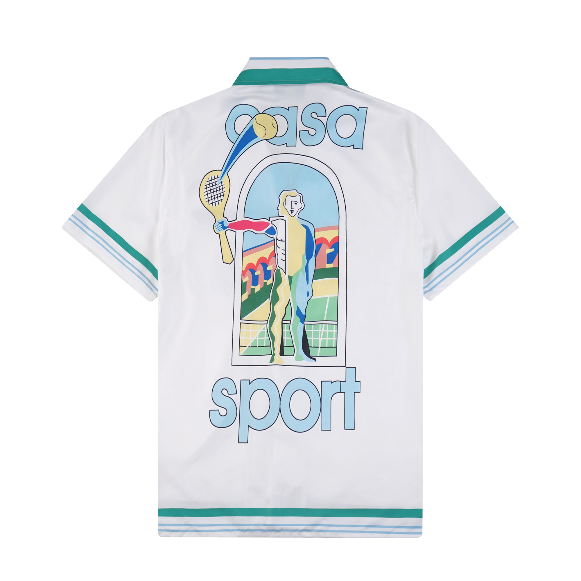 MING 9752 shirts MING 760 shorts 2024ss Casablanca shirt suit Size: M L XL XXL XL - 图片 3