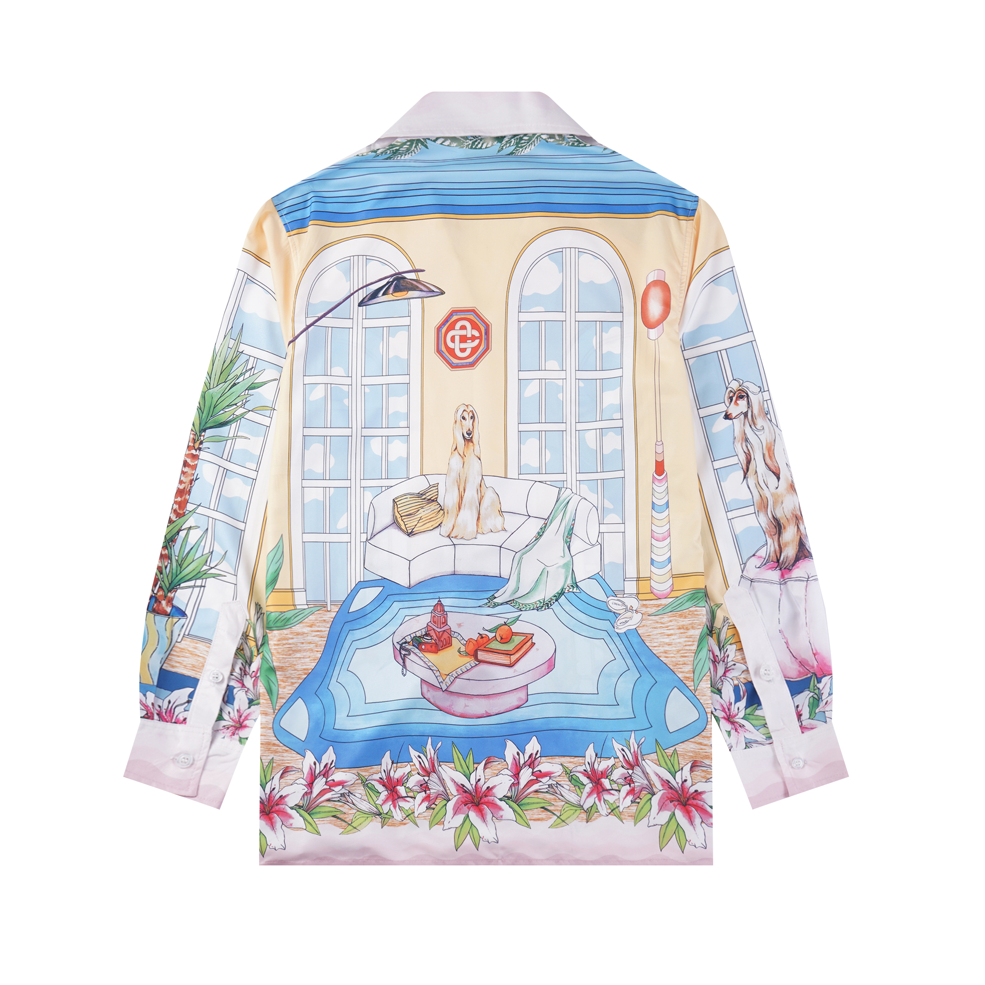 💰168 MING 9760 2024ss Casablanca sleeve shirt size: M L XL XXL XL XL - 图片 3