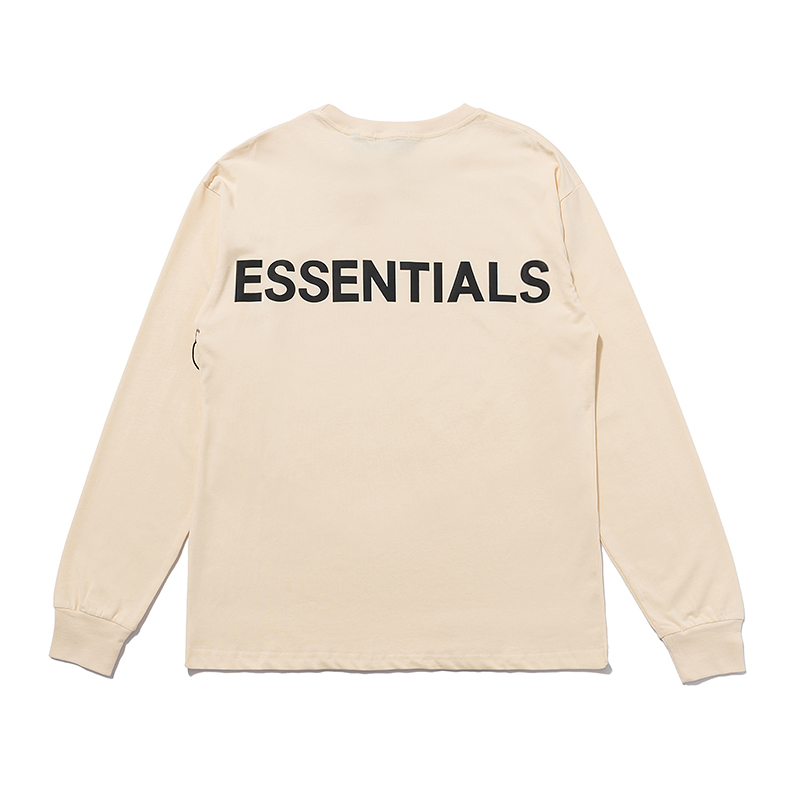 Fear of God Essentials Rewinding Lines T-Shirt in Black, White, and Grey (S-XL) - 图片 3