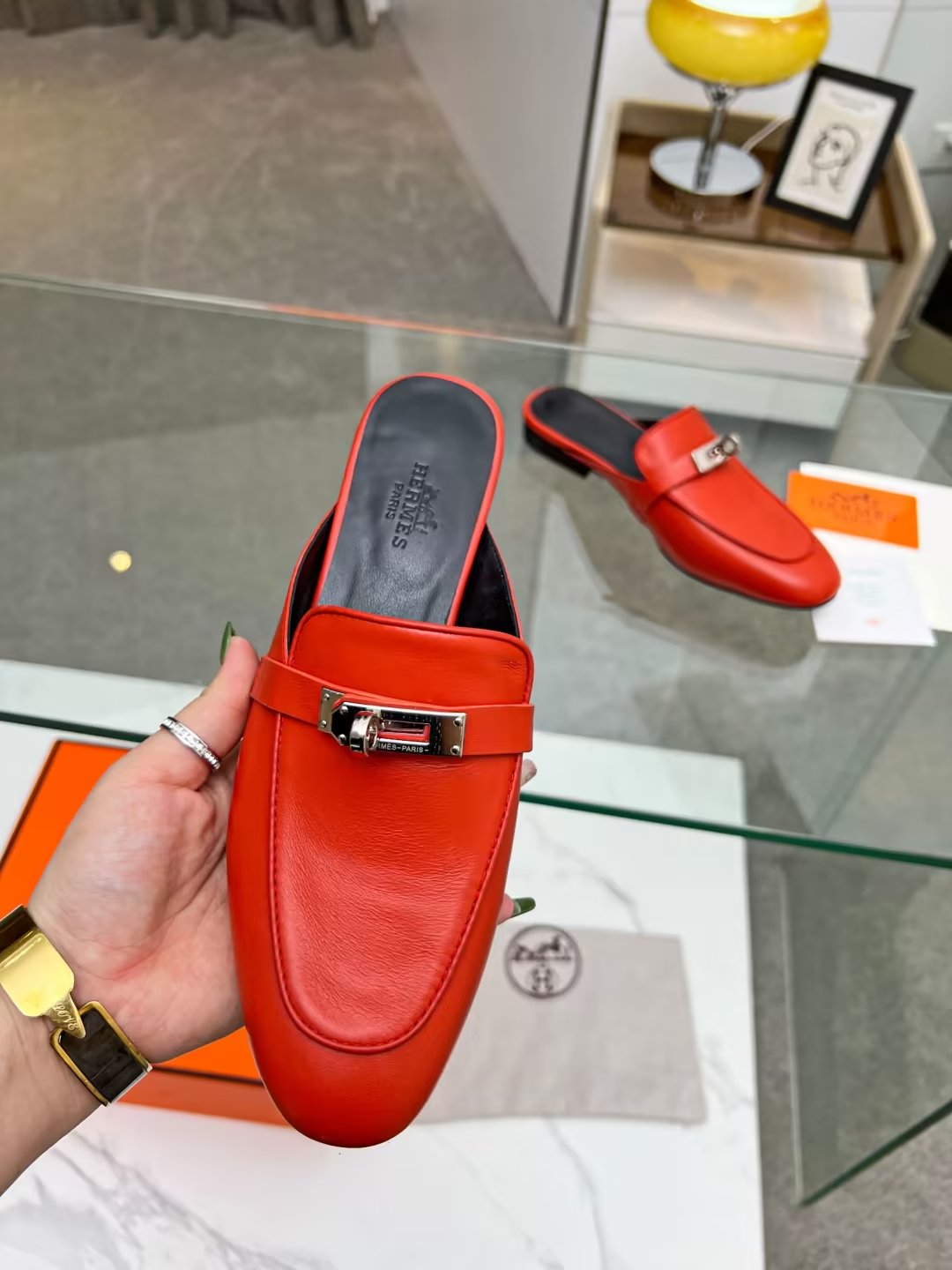 Suela de goma p200Suela de cuero más 40Hermes Hermes modelos clásicos genuino moldeado personalizado