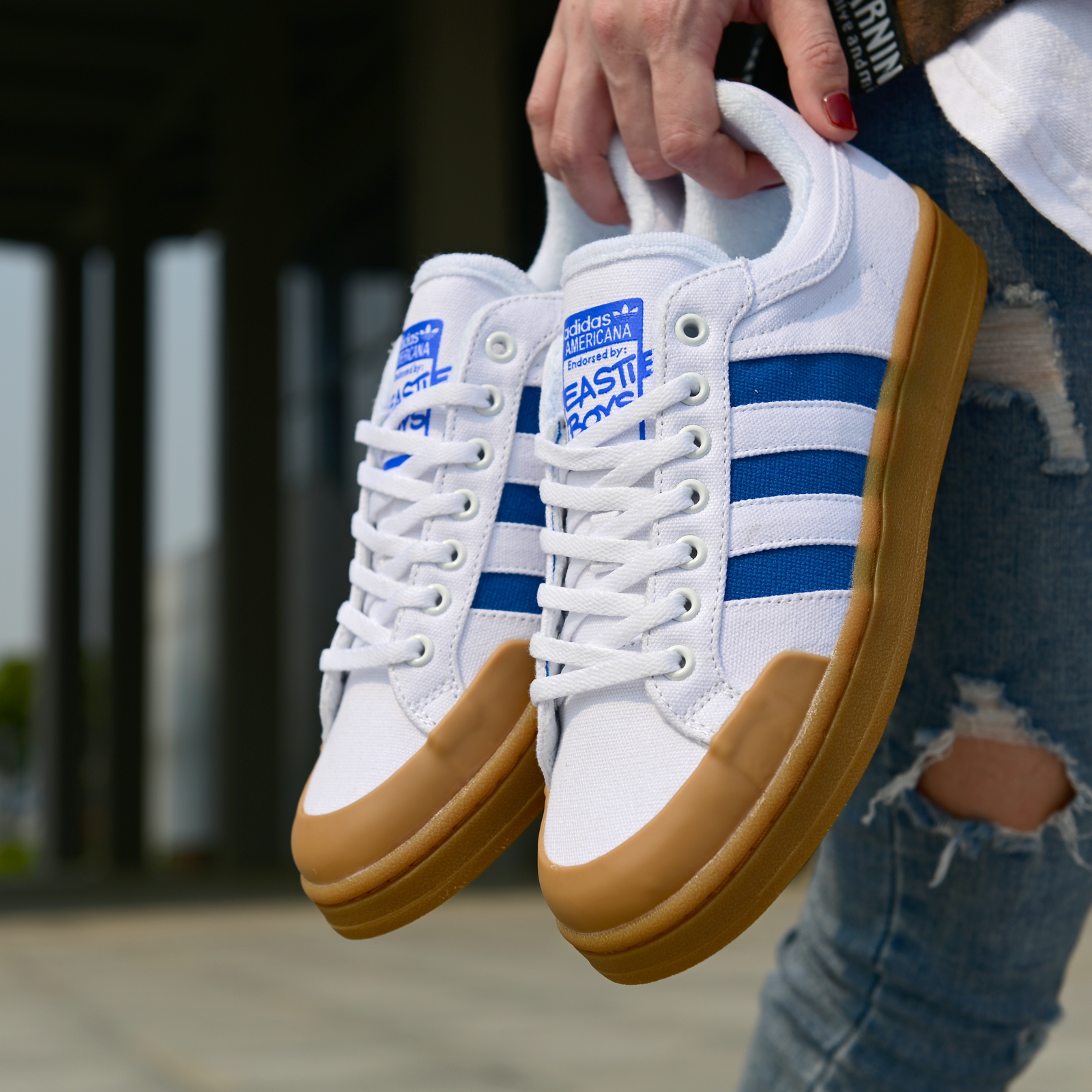 120 adidas Americana Beastie Boys野兽男孩乐队联名男板鞋