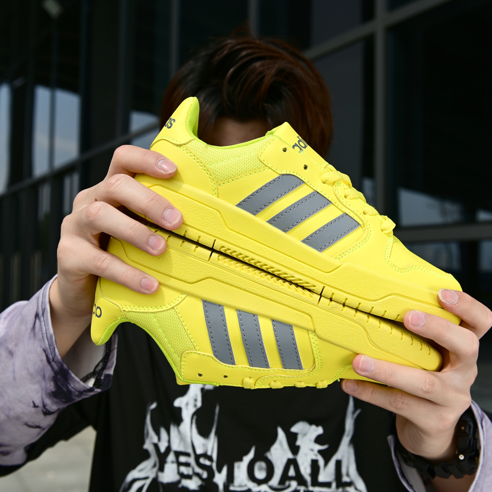 120 阿迪达斯 Adidas ENTRAP NEO 2020春季鼠年纪念款情侣休闲鞋板鞋