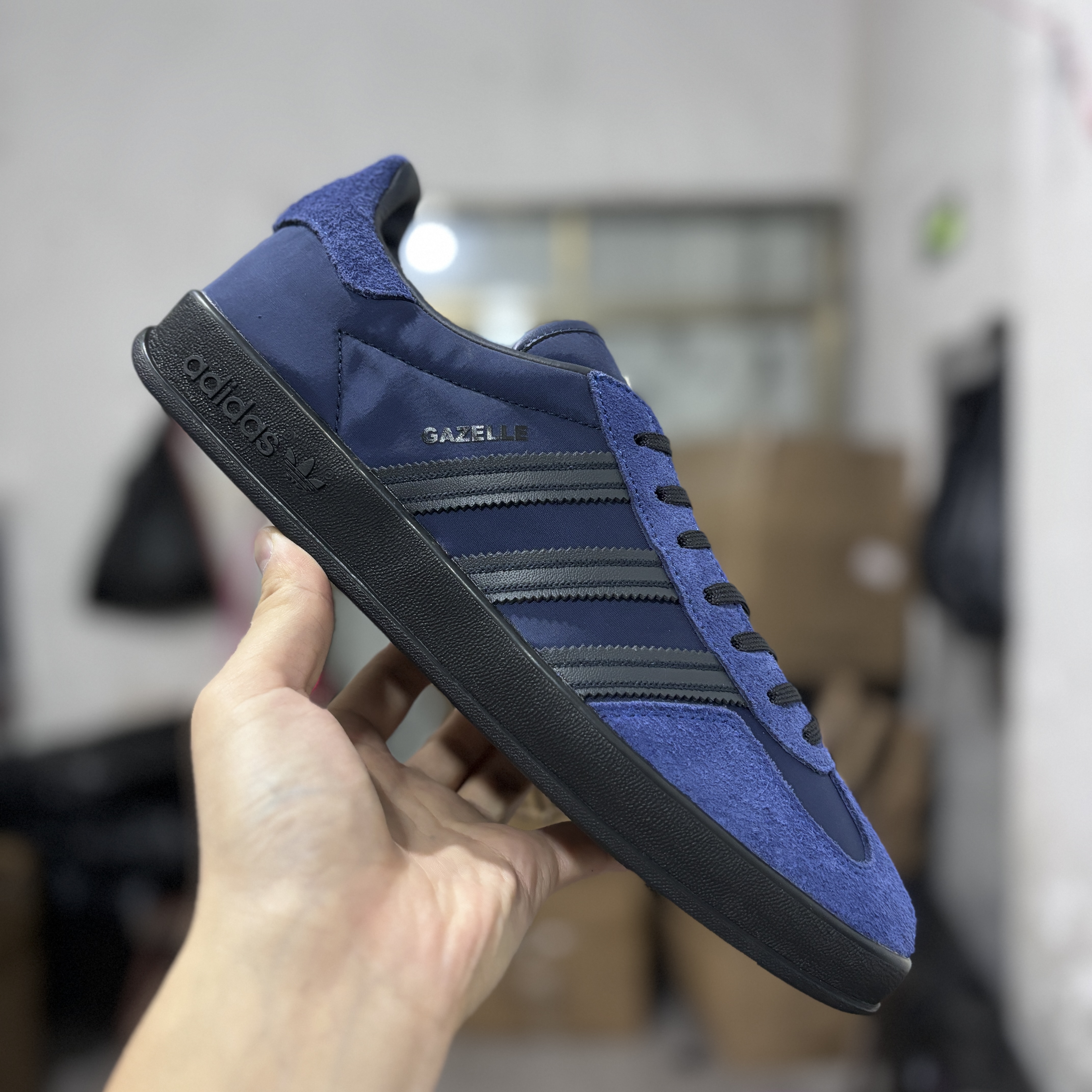 阿迪德训海军蓝36-45纯原版️HikariShibataxadidasoriginalsGAZELLE