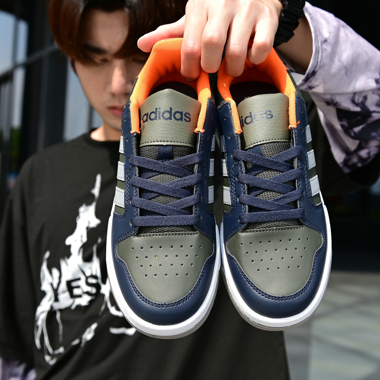 120 阿迪达斯 Adidas ENTRAP NEO 2020春季鼠年纪念款情侣休闲鞋板鞋