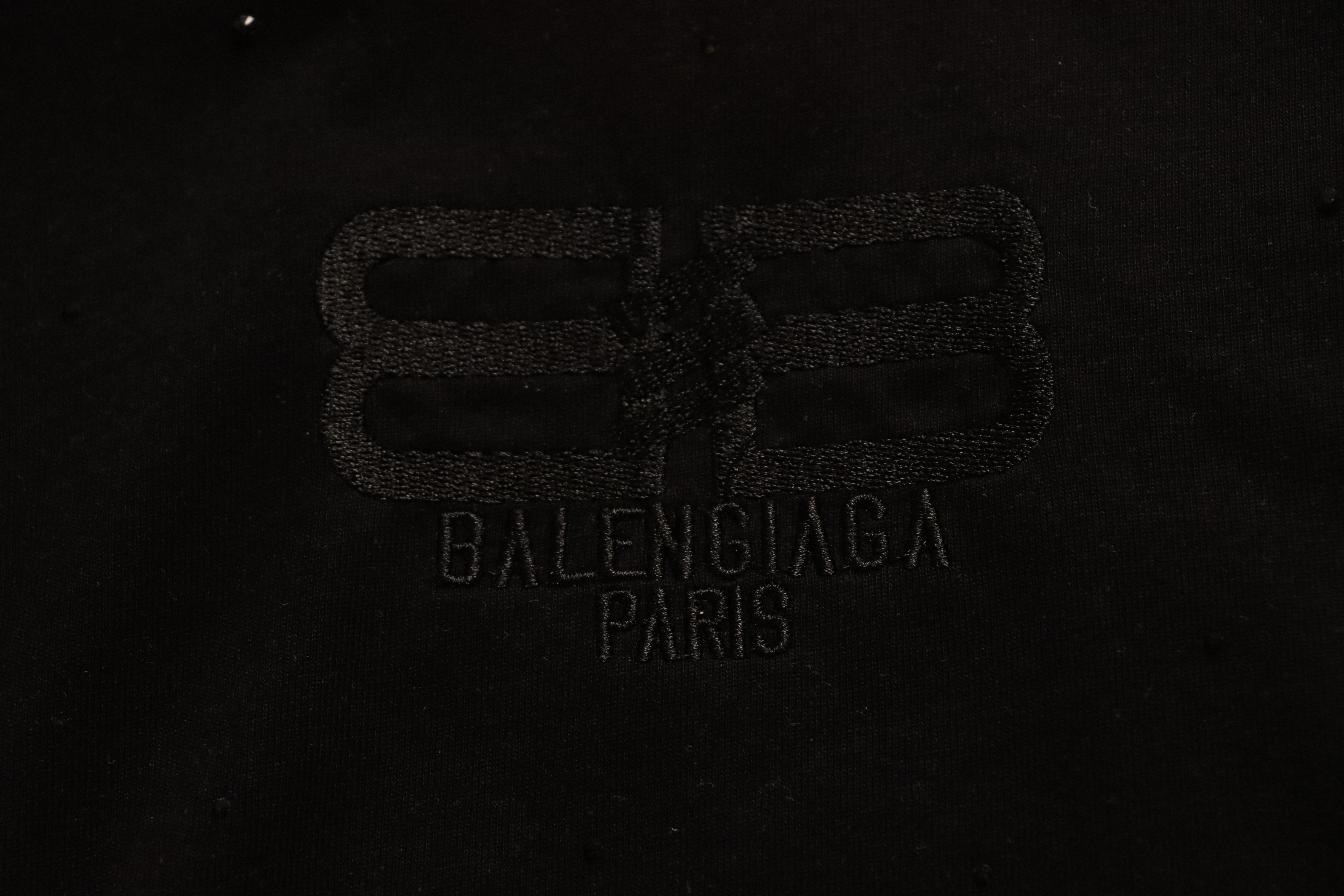 balenciaga 巴黎世家满天星烫钻短袖