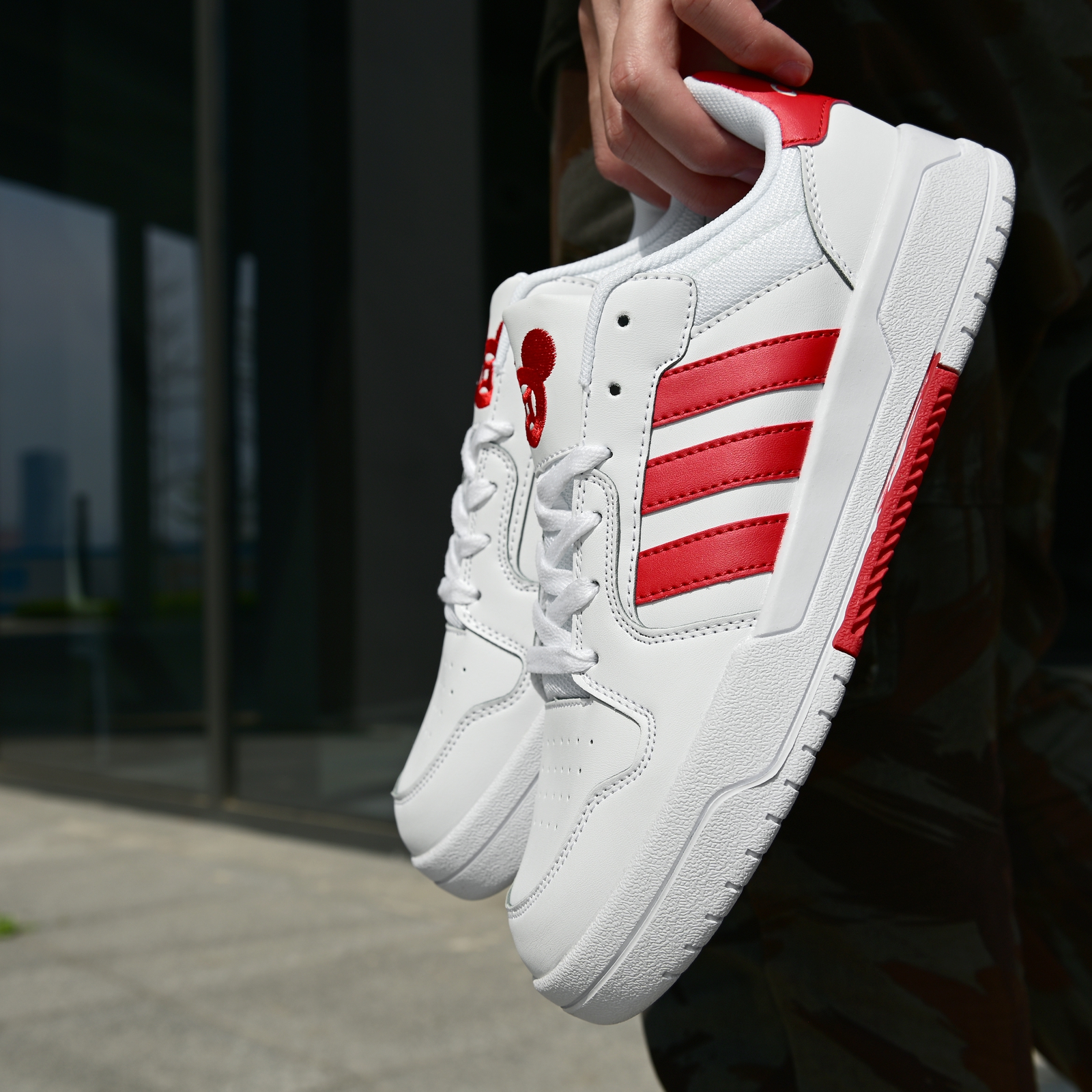 120 阿迪达斯 Adidas ENTRAP NEO 2020春季鼠年纪念款情侣休闲鞋板鞋