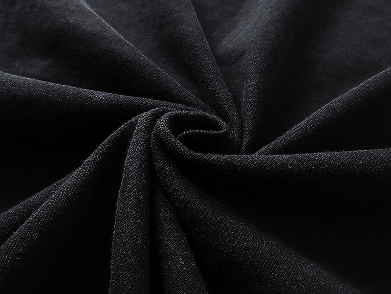 Godspeed Rock Street Retro Cotton Short Sleeves in Water Washing Black - 图片 7