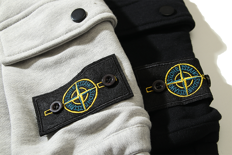 Section C-Z 417 Stone Rocks Pocket Retrieval Emboss Pants M-XXL - 图片 5