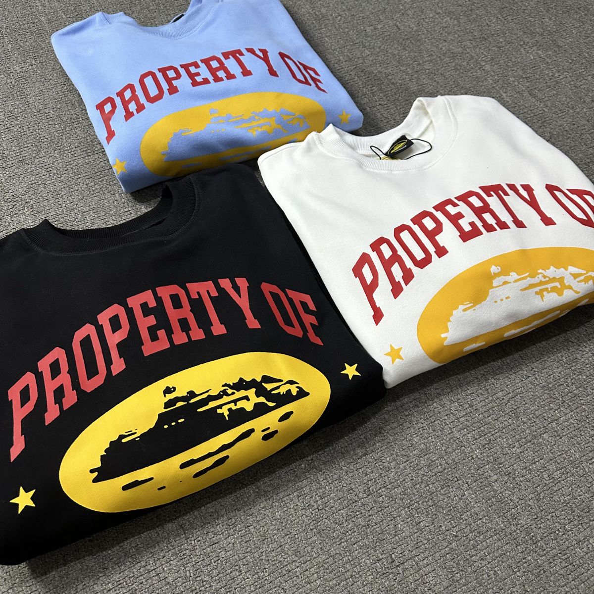 WMN 6156#corpeiz policy of crtz Black, white, sky blue S-XL - 图片 3