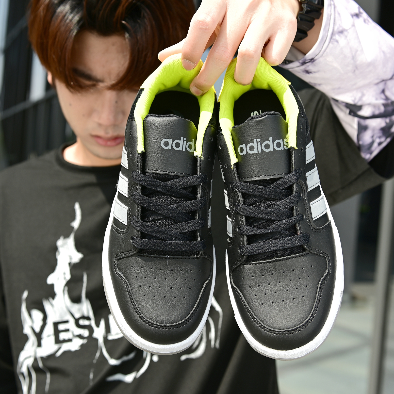 120 阿迪达斯 Adidas ENTRAP NEO 2020春季鼠年纪念款情侣休闲鞋板鞋