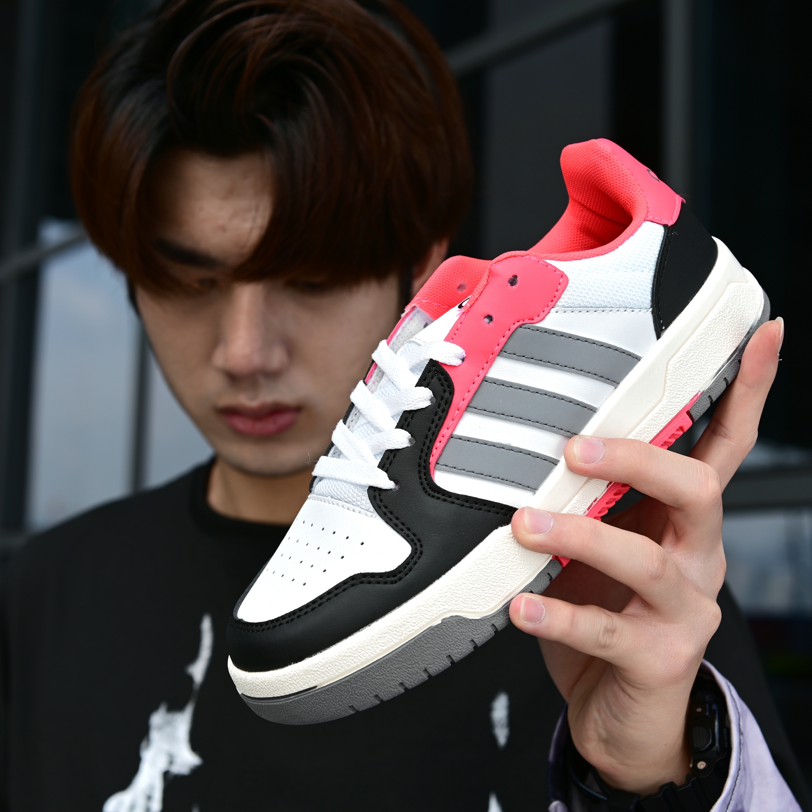 120 阿迪达斯 Adidas ENTRAP NEO 2020春季鼠年纪念款情侣休闲鞋板鞋