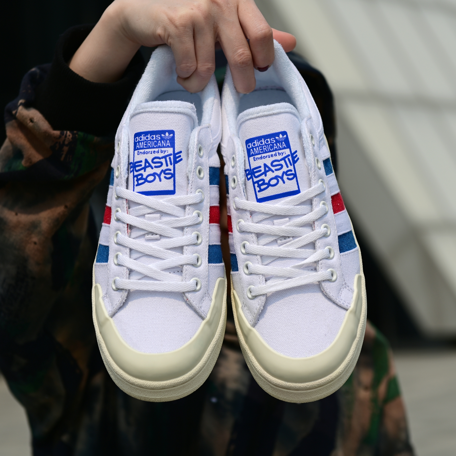 120 adidas Americana Beastie Boys野兽男孩乐队联名男板鞋