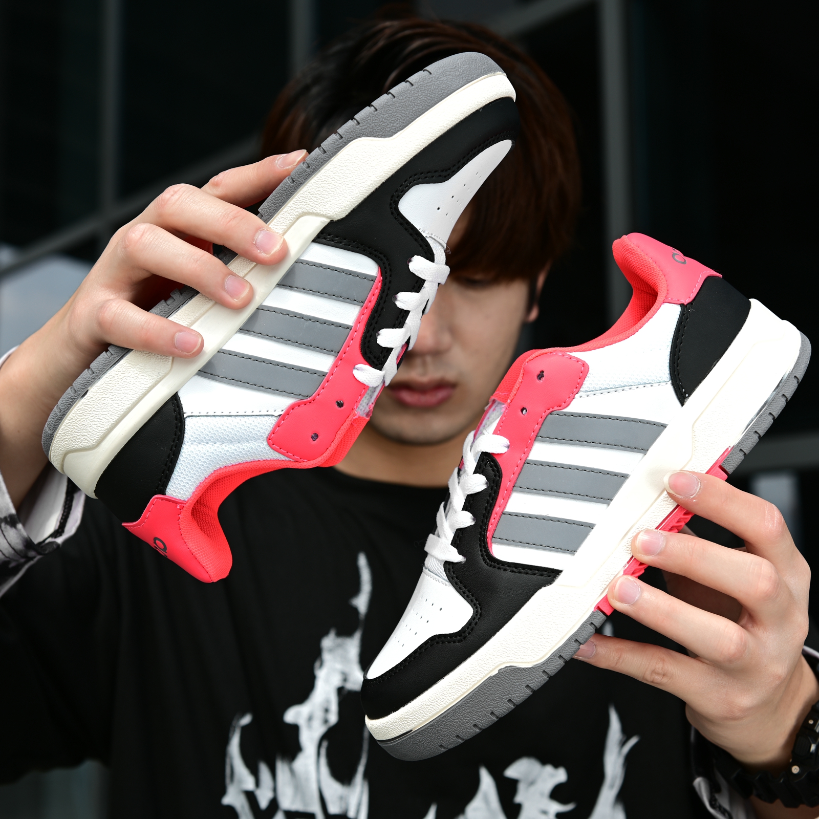 120 阿迪达斯 Adidas ENTRAP NEO 2020春季鼠年纪念款情侣休闲鞋板鞋