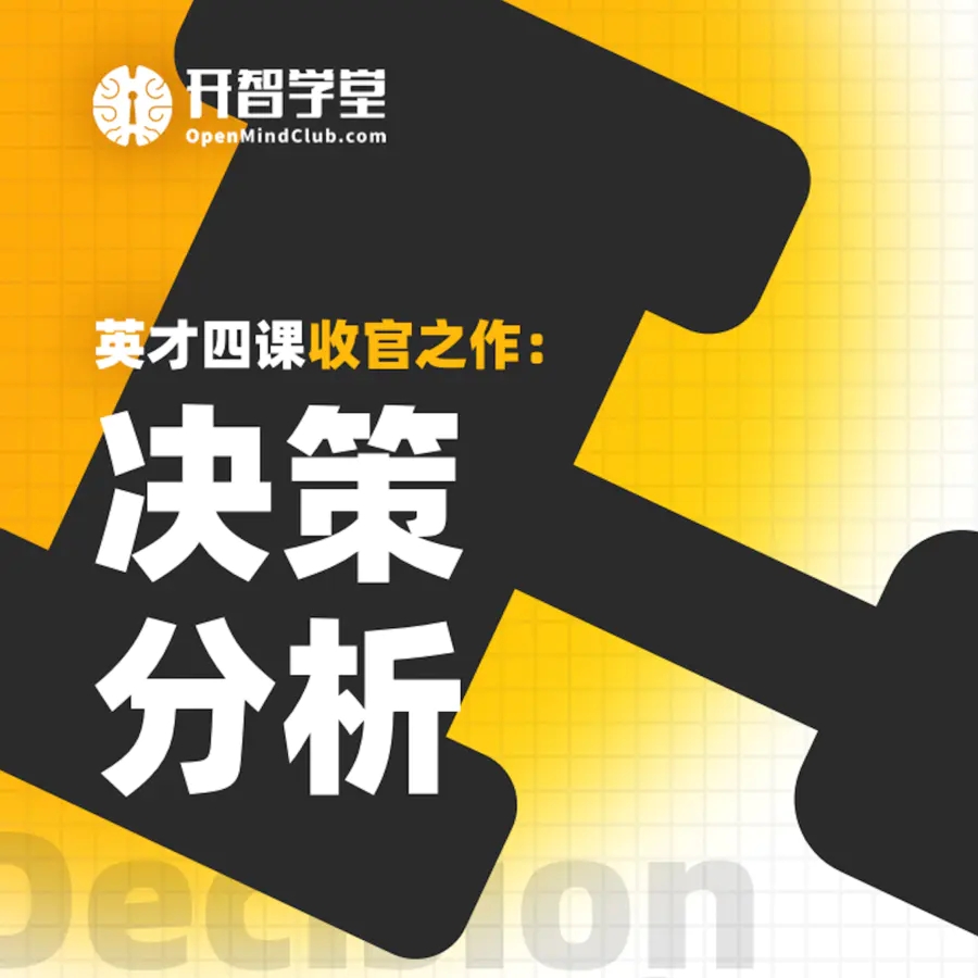 《YL0255-开智·决策分析》