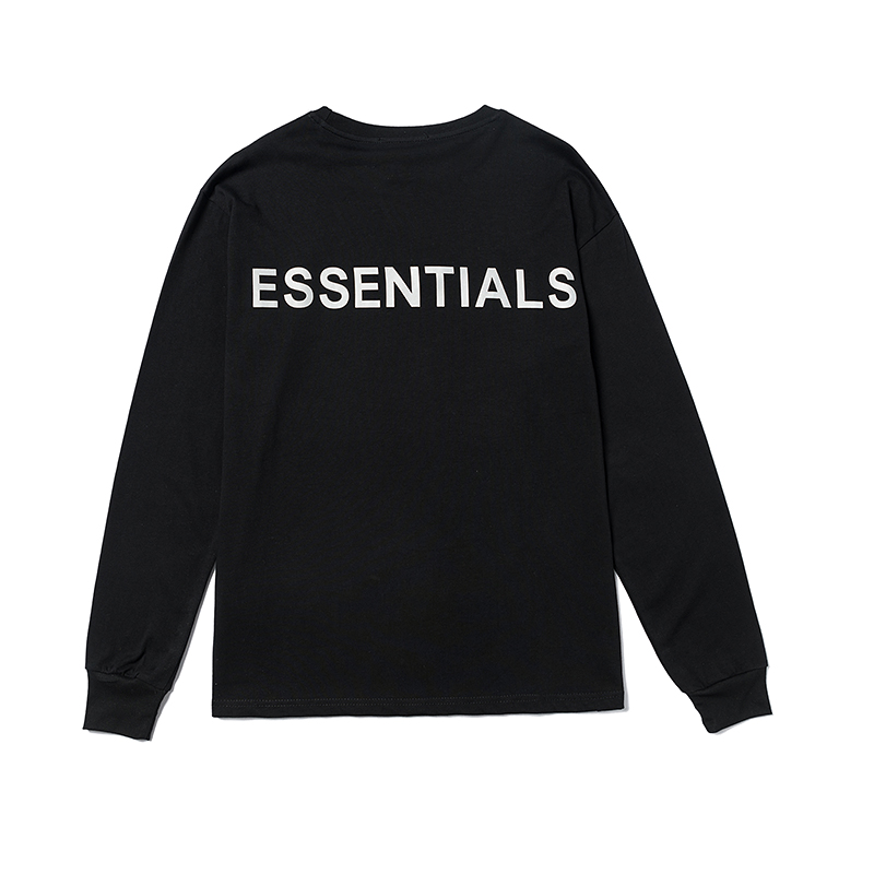 Fear of God Essentials Rewinding Lines T-Shirt in Black, White, and Grey (S-XL) - 图片 6